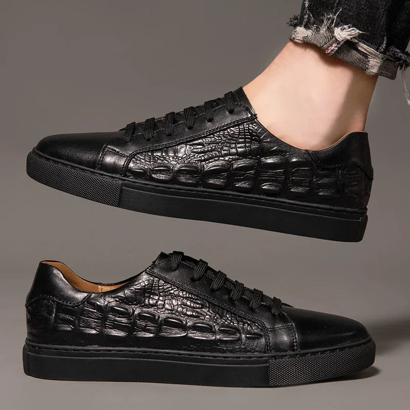 CrocodilePatternSneakers